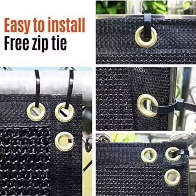 180GSM 6ft x 50ft Fence Privacy Screen Heavy Duty Fence Cover Garden Wall Backyard